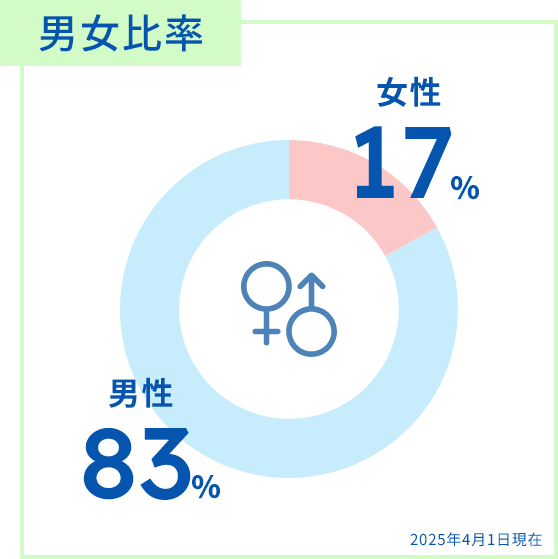 男女比率